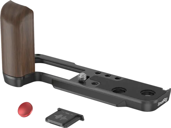 SmallRig 4805 Wooden L-Shape Grip for FUJIFILM X100VI / X100V Black, Camera cage L