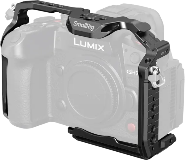 SmallRig 4824 HawkLock Quick Release Cage for Panasonic Lumix GH7 / GH6, Carcasa camera foto video mirrorless