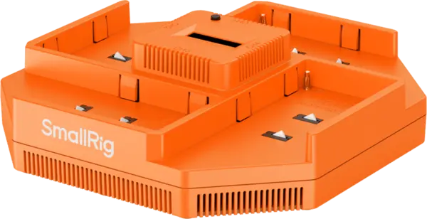 SmallRig 4837 NP-F 4-Channel Camera Battery Charger, Incarcator pentru 4 acumulatori