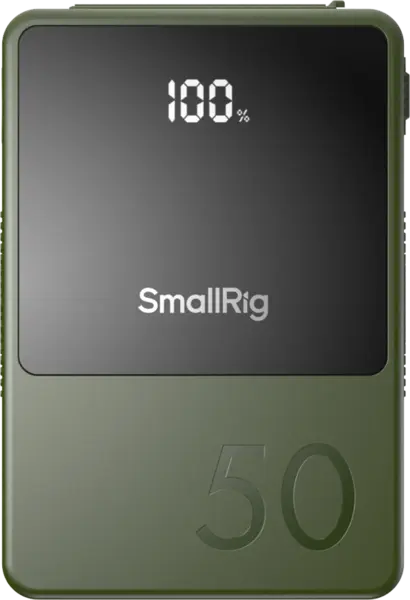 SmallRig 4872 V-Mount Battery Mini VB50 (Green), Baterie externa