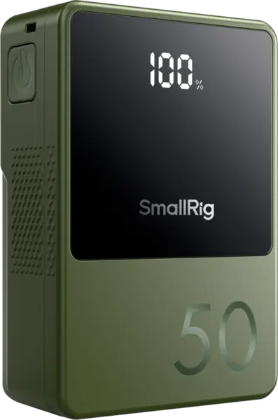 SmallRig 4872 V-Mount Battery Mini VB50 (Green), Baterie externa