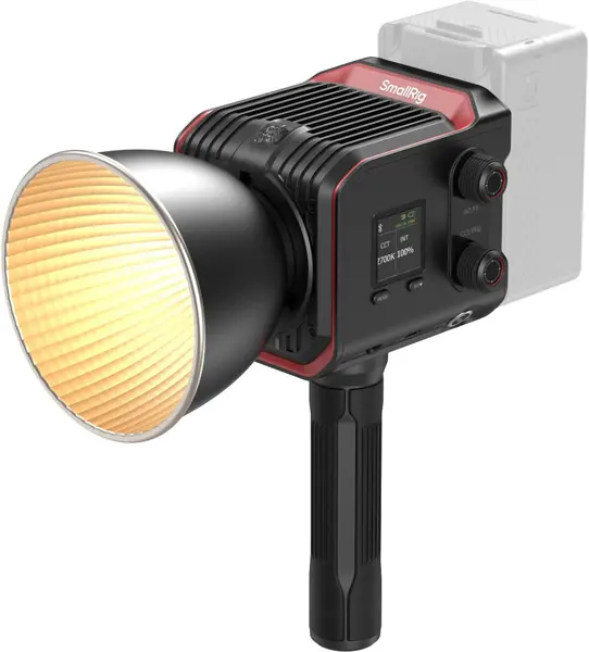 SmallRig 4894 RC 100B Mobile Lampa Video COB, LED, 100W, Bi-Color 2700K-6500K, Maner si Suport NP-F