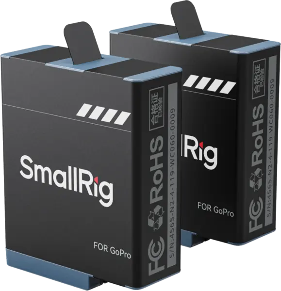 SmallRig 4960 GoPro Camera Battery Kit (2pcs), Baterii dedicate GoPro