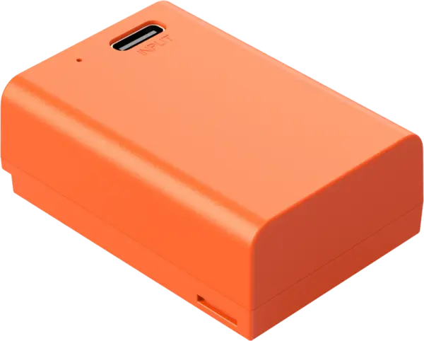 SmallRig 4967 EN-EL25 Acumulator reincarcabil USB-C Orange, Acumulator dedicat Nikon