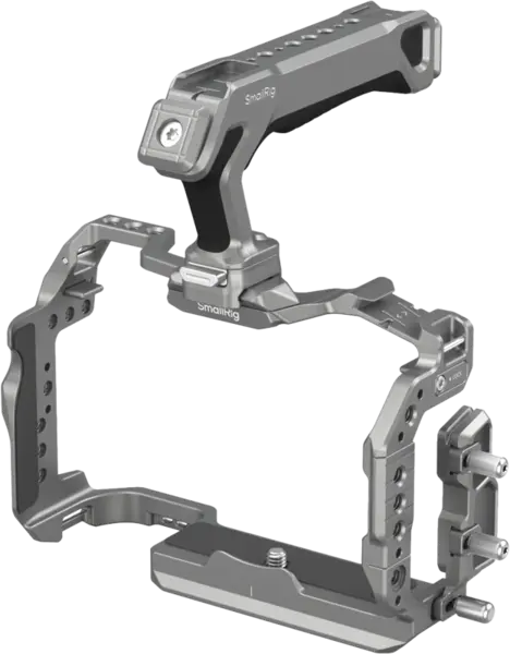 SmallRig 5029 HawkLock Quick Release Cage Kit for Canon EOS R5 Mark II, Kit carcasa camera foto video mirrorless cu maner