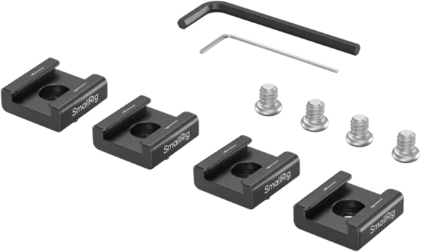 SmallRig 5033 Anti-Twist Cold Shoe Mount Support (4pcs)