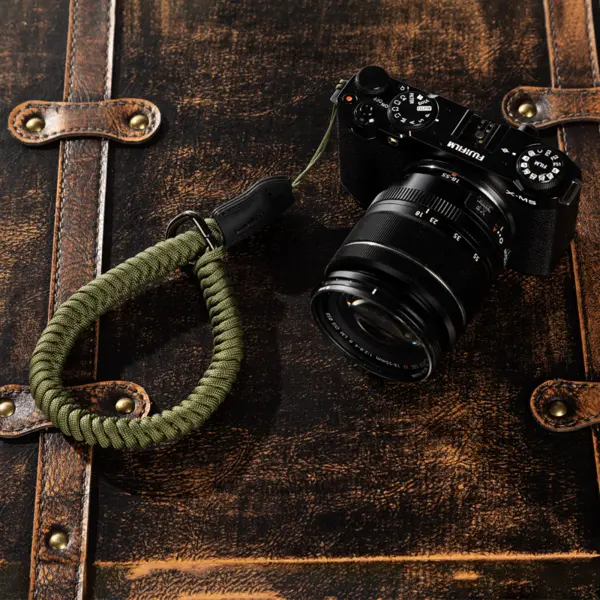 SmallRig 5054 Universal Braided Wrist Strap Green, Curea prindere camera