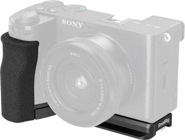SmallRig 5061 L-Shape Mount Plate with Silicone Handle for Sony A6700, Camera cage L