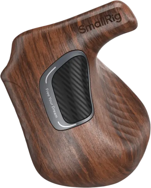 SmallRig 5162 ImageGrip Series Wooden Handle with ARRI Rosette (Left Side)