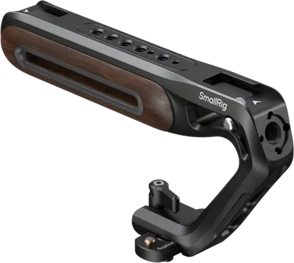 SmallRig 5251 Wooden Top Handle with NATO Clamp