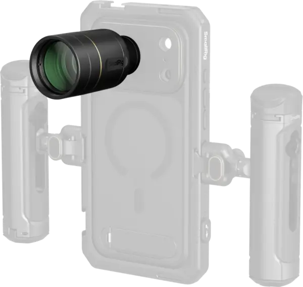 SmallRig 5334 2× Magnification Telephoto & Macro Lens Kit for Phones (T-Mount)