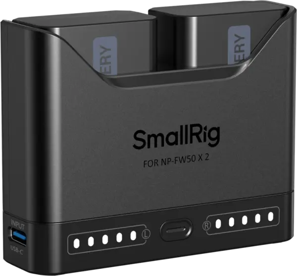 SmallRig 5488 Turbo Charging Kit for NP-FW50 Camera Batteries