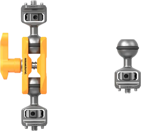 SmallRig 5522 Magic Arm Support with Dual Ball Heads 1/4â€u009D-20 Screwsï¼ˆBumbleBee Editionï¼‰