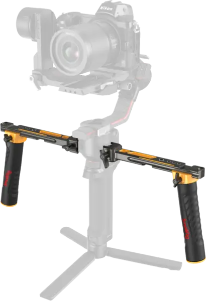 SmallRig 5526 Dual Handgrip for DJI RS 2 / RSC 2 / RS 3 / 3 Pro / RS 4 / 4 Proï¼ˆBumbleBee Edition)