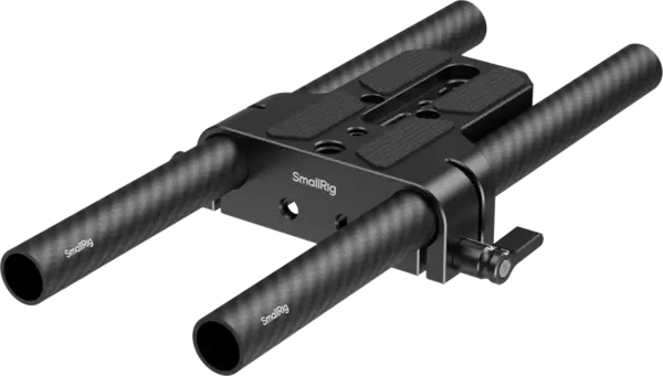 SmallRig 5609 Bottom Mount Plate with Dual 15mm Rod Clamp