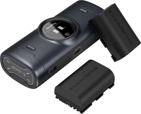SmallRig 5695 Portable Charger Case Kit for LP-E6P Camera Batteries