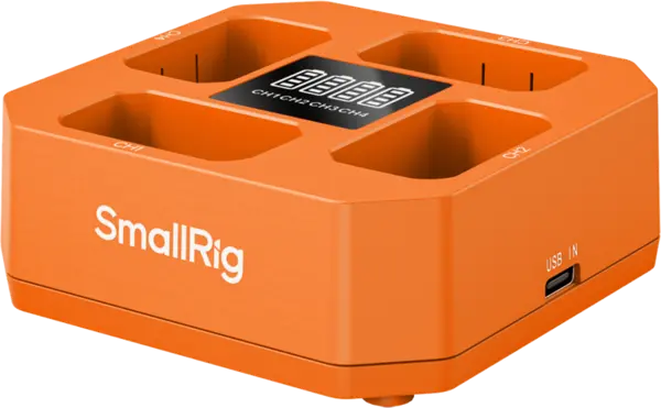 SmallRig 5749 Four-Channel Camera Battery Charger for NP-FW50