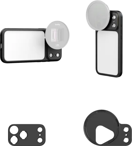 SmallRig 5790 FilMov Lightweight Photography Bumper Case for iPhone 17 Pro Black