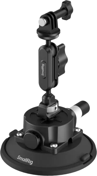 SmallRig 5855 4.5" Suction Cup Mount for Action Cameras, Suport de prindere