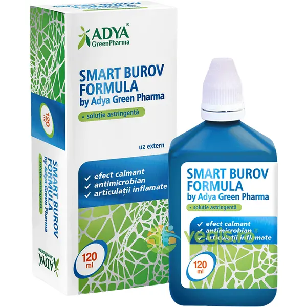 Smart Burov Formula Solutie Astringenta 120ml