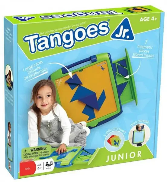 Smart Games - Tangoes Jr., joc de logica cu 120 de provocari, 4+ ani