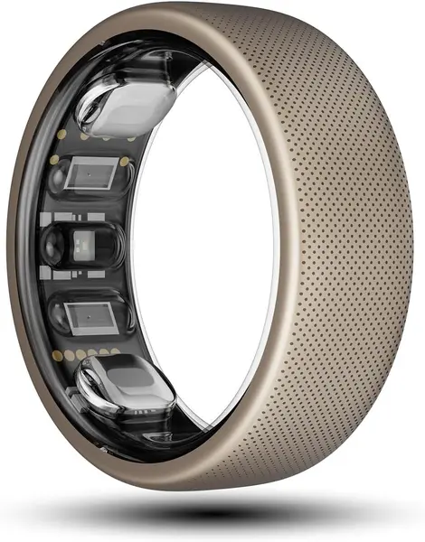 Smart inel Amazfit - Helio Ring, mărimea 10, Titanium Alloy