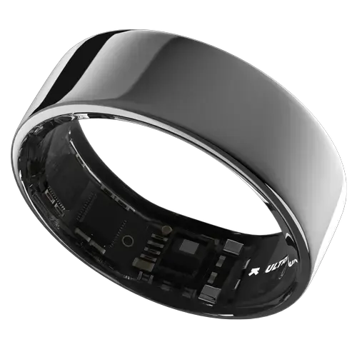 Smart Ring Ultrahuman Ring Air UHRA-AS-09, Bluetooth BLE5, HRV, VO2 Max, Android/iOS, Monitorizare ritm cardiac, Saturatie Oxigen, Autonomie 6 zile, 19.96 mm (Argintiu)