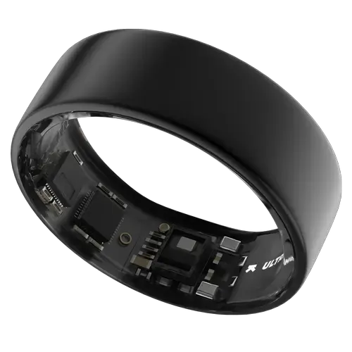 Smart Ring Ultrahuman Ring Air UHRA-MG-13, Bluetooth BLE5, HRV, VO2 Max, Android/iOS, Monitorizare ritm cardiac, Saturatie Oxigen, Autonomie 6 zile, 24.05 mm (Gri)