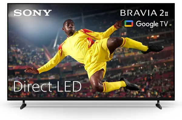 Smart televizor Sony - BRAVIA 2 II K55S25M2, 55'', 4K Processor X1, LCD, Motionflow XR, Google TV, negru