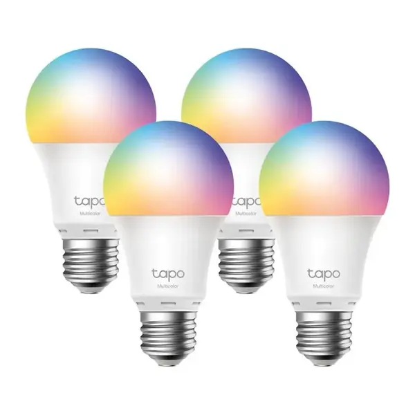 Smart Wi-Fi Light Bulb, Multicolor, 4-Pk Smart Wi-Fi Light Bulb, Multicolor, 4-Pk