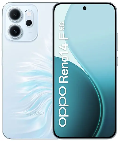 Smartphone Oppo - Reno 14 F 5G, 6.57'', 8GB/256GB, Opal Blue