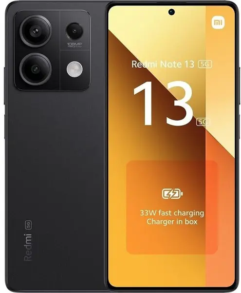 Smartphone Xiaomi - Redmi Note 13 5G, 6.67'', 6GB/128GB, Graphite Black
