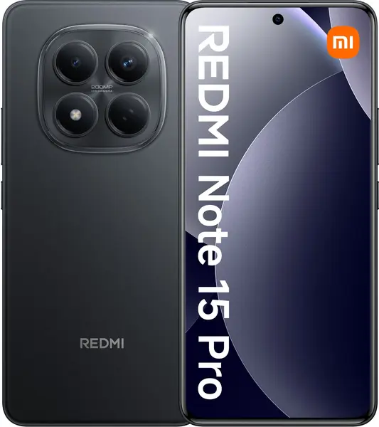 Smartphone Xiaomi - Redmi Note 15 Pro 5G, 6.83'', 8GB/256GB, Black