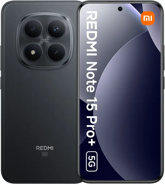 Smartphone Xiaomi - Redmi Note 15 Pro+, 6.83'', 12GB/512GB, Black