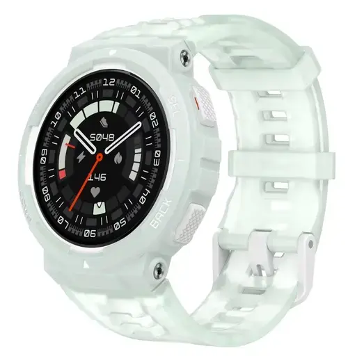 Smartwatch Amazfit Active Edge, Ecran TFT LCD 1.32inch, Bluetooth, GPS, Waterproof 10 ATM (Verde)