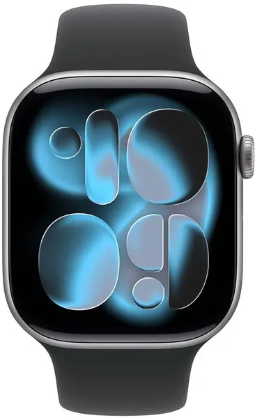 Smartwatch Apple - Watch S11 Cellular, 46 mm, M/L, Space Grey Aluminium/Black
