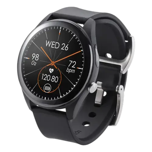 Smartwatch Asus VivoWatch SP HC-A05, Ecran LCD 1.34inch, 1 GB RAM, Bluetooth, Waterproof 5ATM, GPS, Android/iOS (Negru)