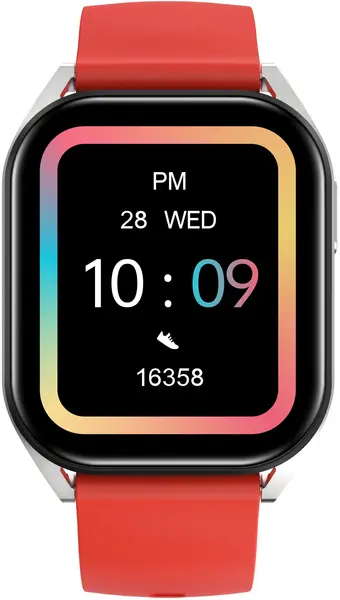 Smartwatch Canyon - Chatter SW-58, 52 mm, 1.8'', Silver Red