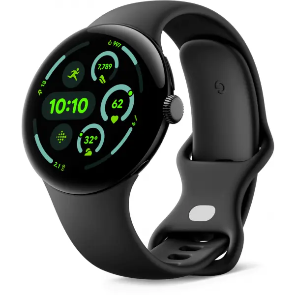 Smartwatch Google Pixel Watch 3, 45mm, Wi-Fi, Negru GA05785-DE