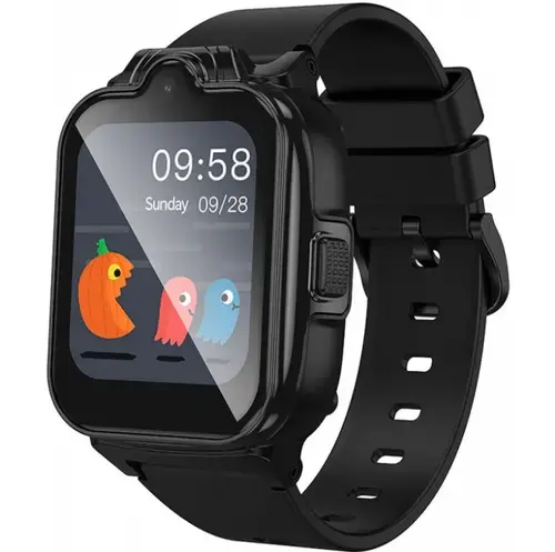 Smartwatch HOCO Y104 Kids Call, Ecran HD 1.69inch, Camera 8MP, GPS, Wi-Fi, IP65, 4G microSIM (Negru)