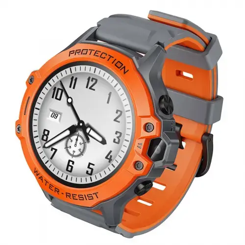 Smartwatch HOCO Y107 Kids Call, Ecran 1.28inch, Bluetooth, LTE 4G, Android/iOS, IP54 (Portocaliu)