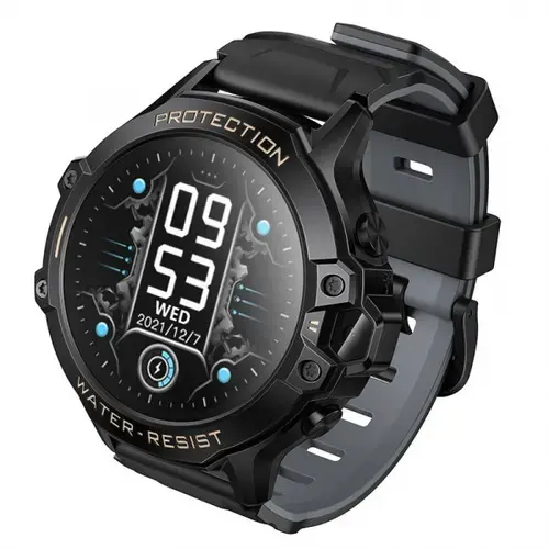 Smartwatch HOCO Y107 Kids Call, Ecran 1.28inch, Bluetooth, LTE 4G, Android/iOS, IP54 (Negru)