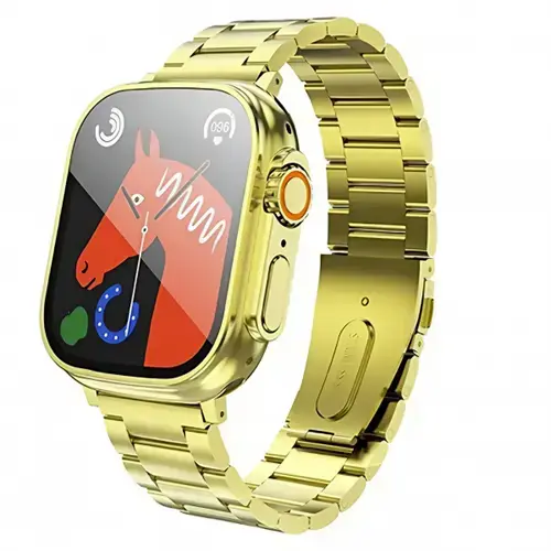 Smartwatch HOCO Y12 Ultra Call, Ecran TFT 1.96inch, IP67 (Auriu)