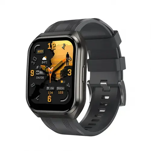 Smartwatch HOCO Y44 Call, Ecran curbat HD 1.83inch, Bluetooth 5.3, Autonomie 20 zile, IP68 (Negru)