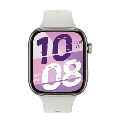 Smartwatch HONOR Watch X5i, Ecran AMOLED 1.97inch, Bluetooth Call, Android/iOS, 1ATM, Autonomie pana la 21 zile (Alb)