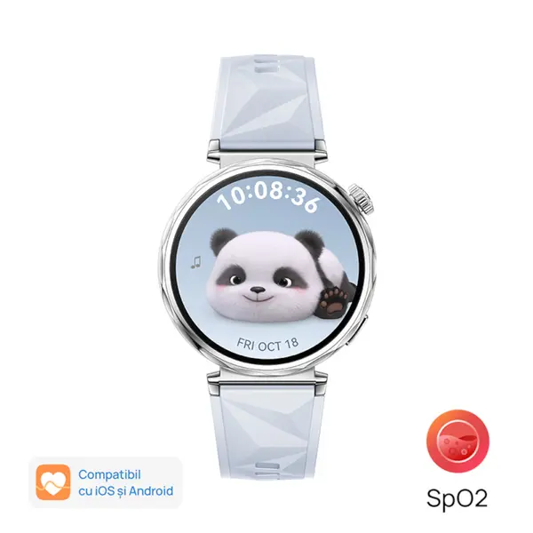 Smartwatch Huawei Watch GT5, 41mm, Blue Fluoroelastomer Strap