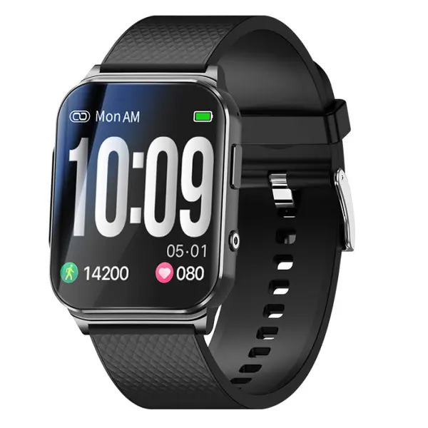 Smartwatch iSEN EP03 Pro, Negru, 1.83 IPS, Bluetooth 5.1, Monitorizare Ritm Cardiac, SpO2, Tensiune, Activitate Sport