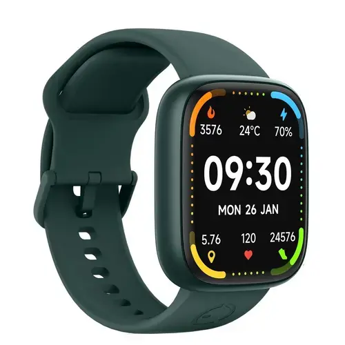 Smartwatch Maxcom EcoWatch 6, Ecran 1.83inch TFT-LCD, IP68, Vreme, Calculator, Notificari (Verde)
