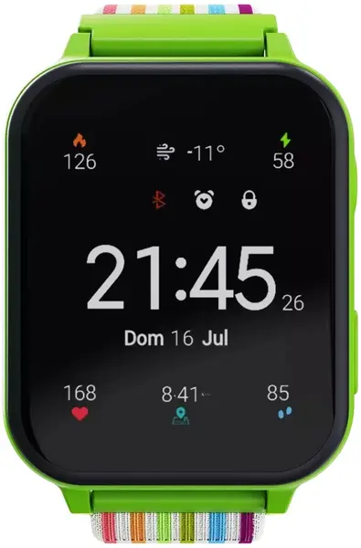 Smartwatch pentru copii Canyon - Alfie KW-37, 1.69'', Green