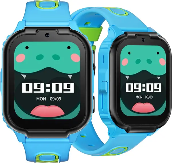 Smartwatch pentru Copii DOOGEE Anyscene S1, Albastru, 4G LTE, Apel Video, GPS + WiFi + LBS, Ecran 1.83 , 1GB RAM, 8GB, IPX7, Baterie 800mAh, Nano SIM